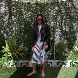 Forever21 Black and White jumpsuit